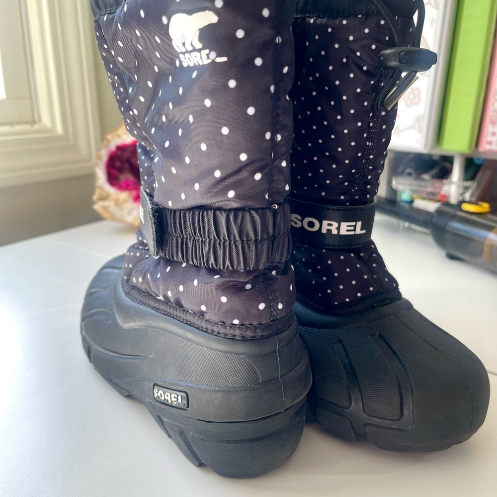 Sorel Kids' Black Snow Boots